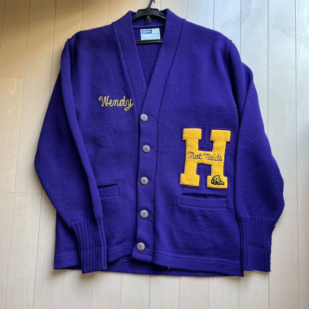 Needles◇19AW Mohair Cardigan Mosaic モヘアカーディガン/M/PUP