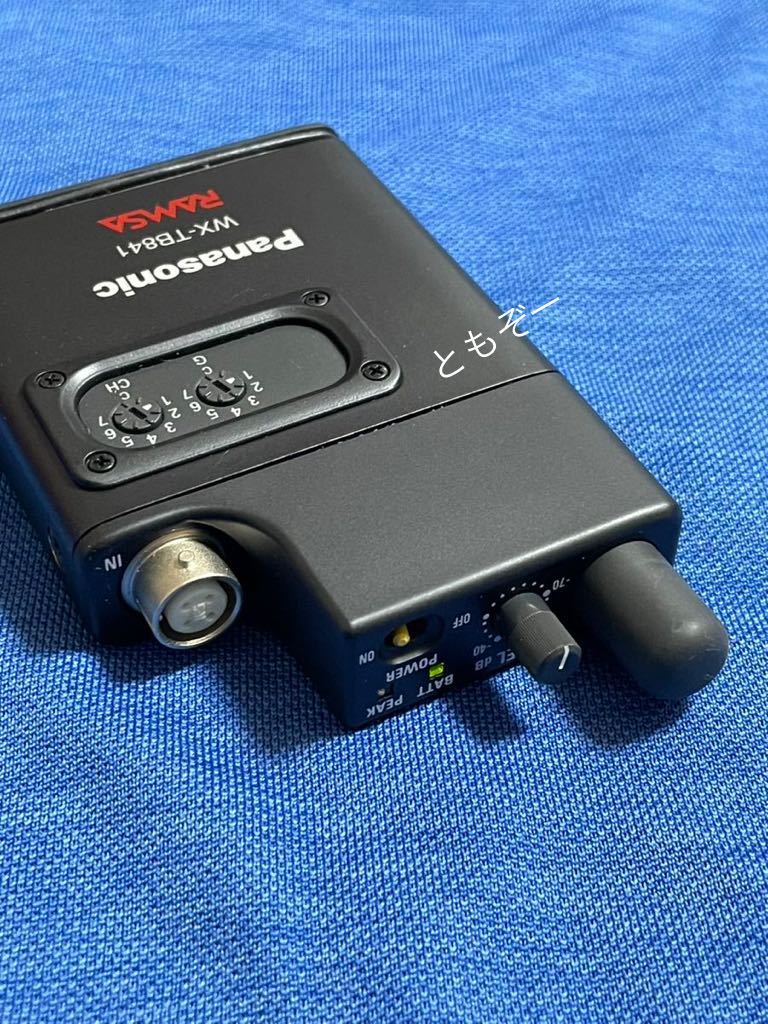 RAMSA WX-TB841 アナログワイヤレス 送信機 美品 EFP/ENG ③ 受取連絡