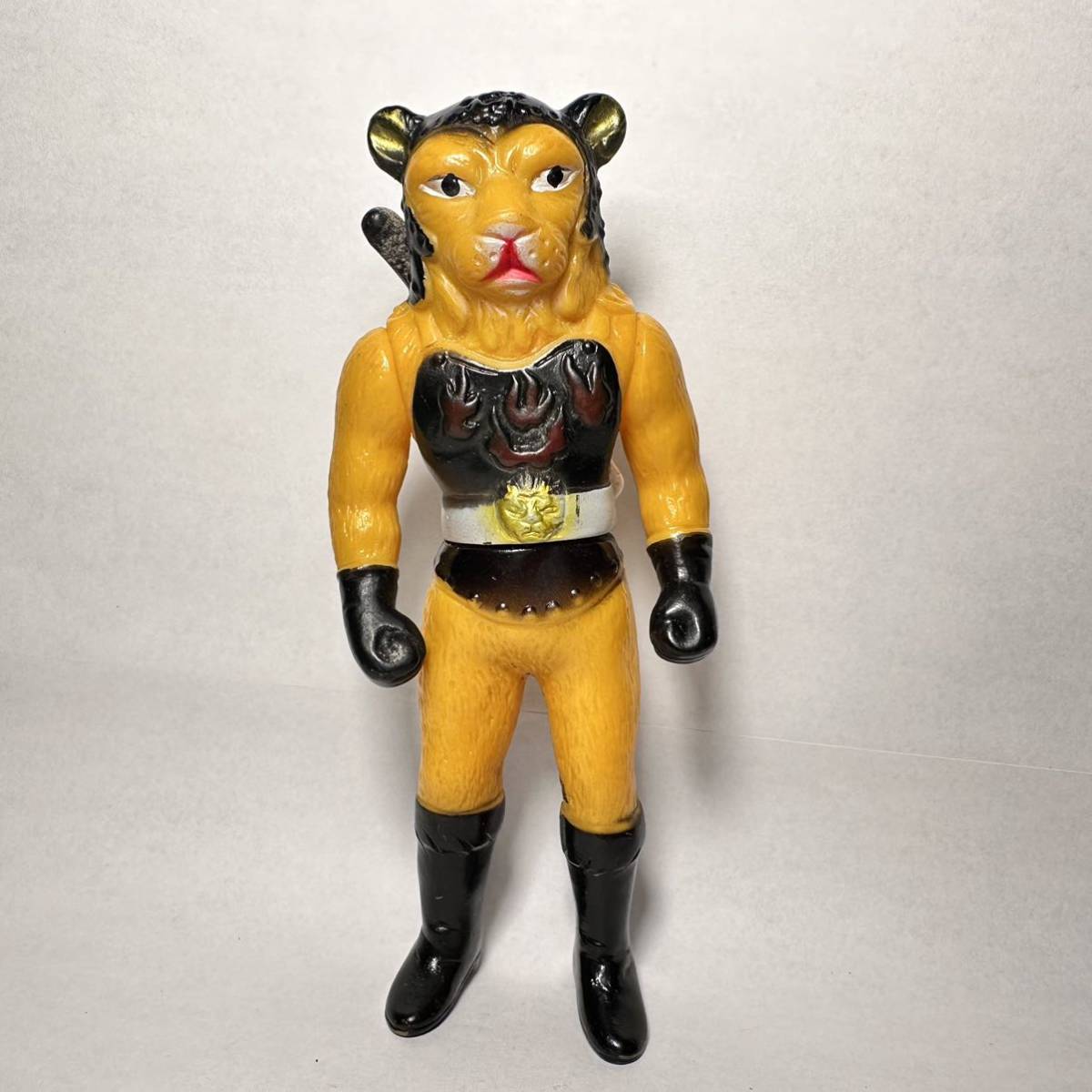 当時物 ピープロ タケミ 風雲ライオン丸 ソフビ / 約14㎝ / フィギュア  