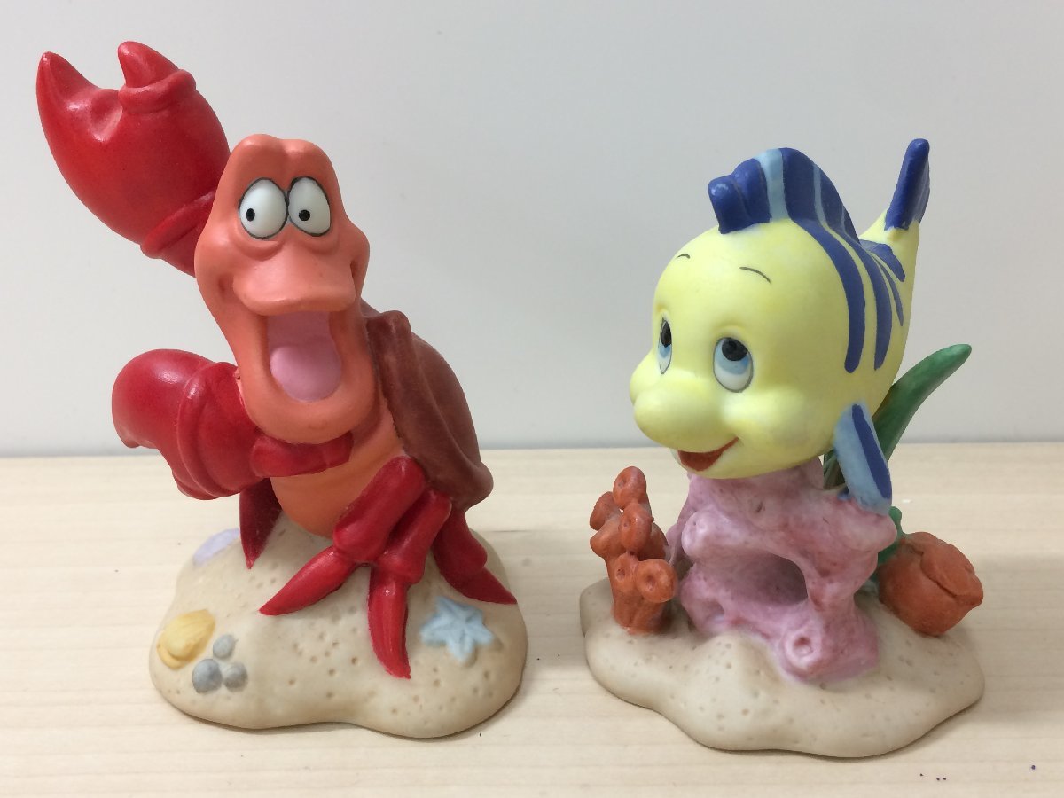 ディズニー リトルマーメイド フィギュア 2点 フランダー セバスチャン