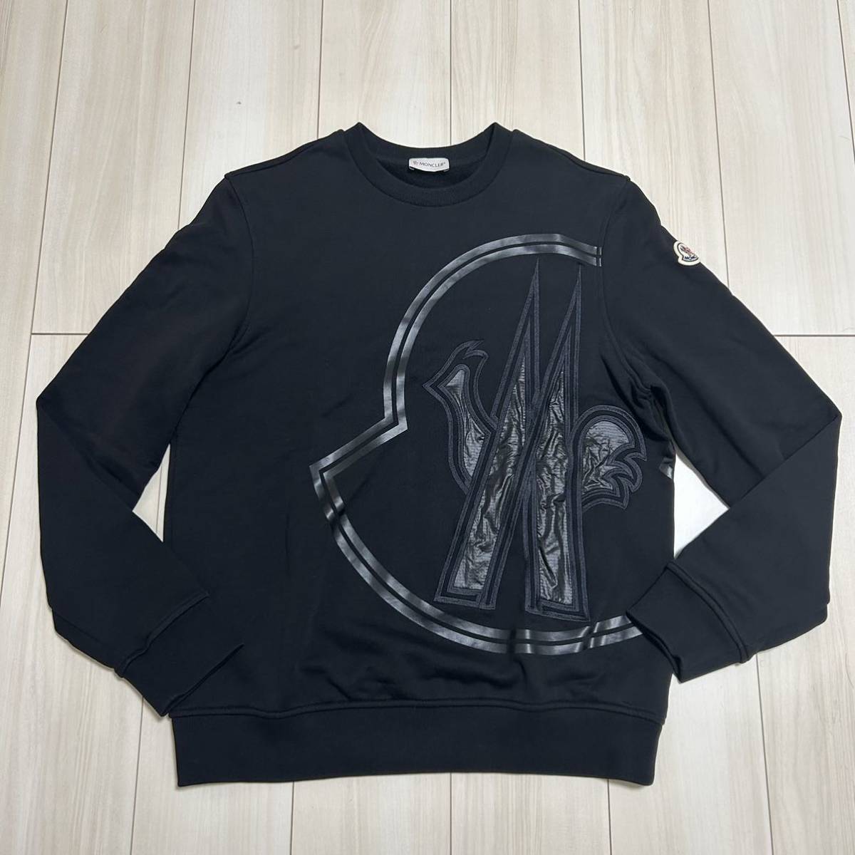新作入荷，セール 極 MONCLER モンクレールスウェット トレーナー S 黒(その他)｜売買されたオークション情報、yahooの商品情報をアーカイブ公開 - オークファン 男性用