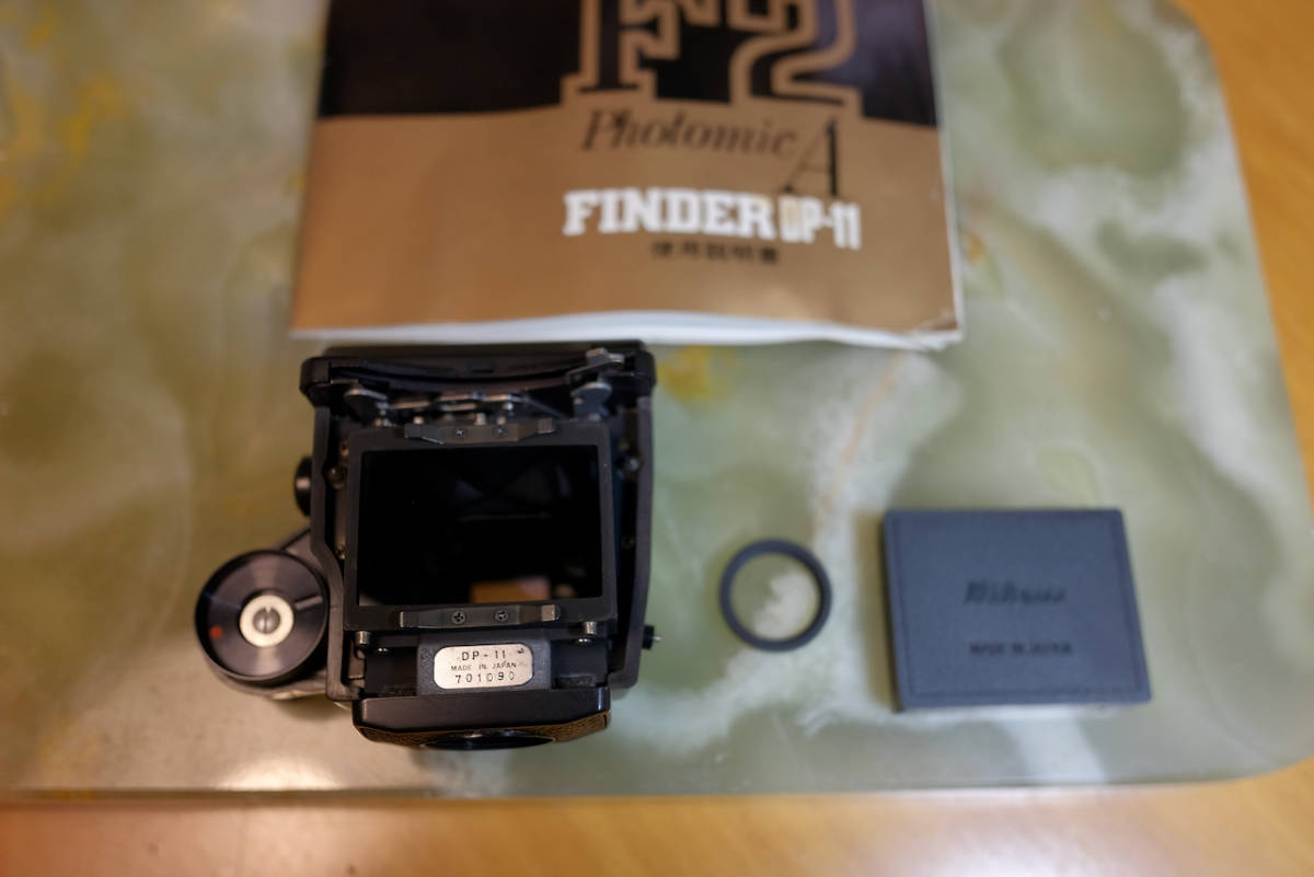 ニコン Nikon F2 フォトミック A DP-11 ファインダー 元箱 取説 現状品