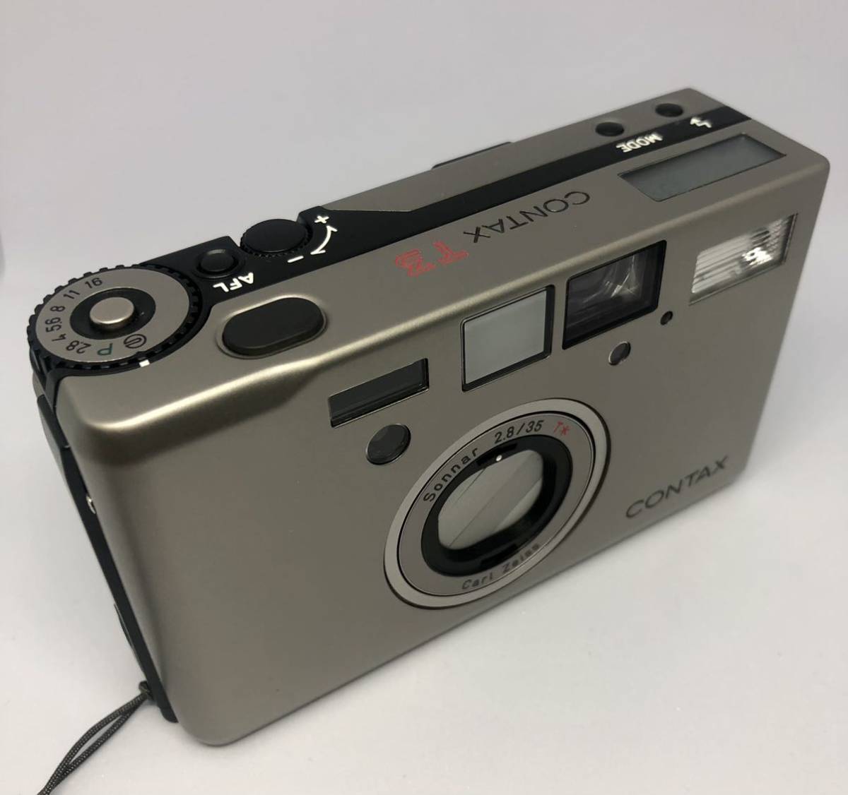 CONTAX⁄コンタックス T3 チタンシルバー Carl Zeiss Sonnar 35mm F2.8