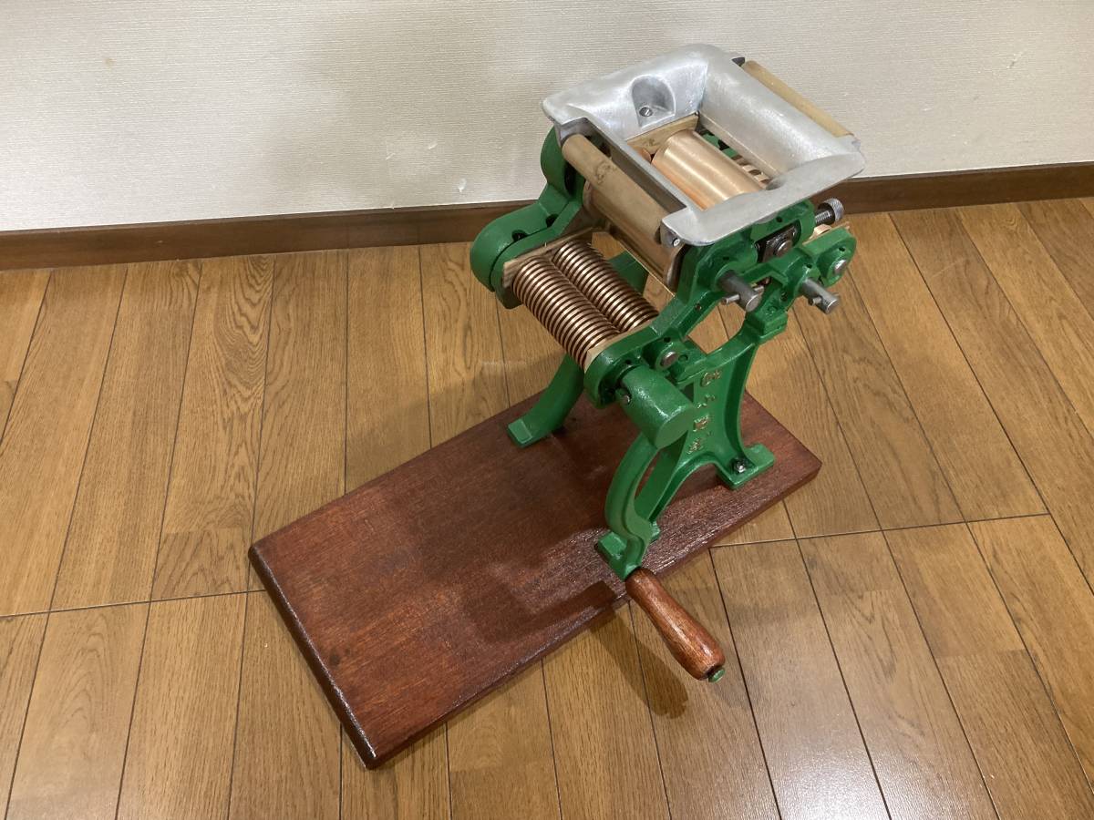 小野式製麺機　両刃　整備済み完動品 小野式製麺機 両刃 整備済 小野式製麺機両刃整備済 【公式通販】