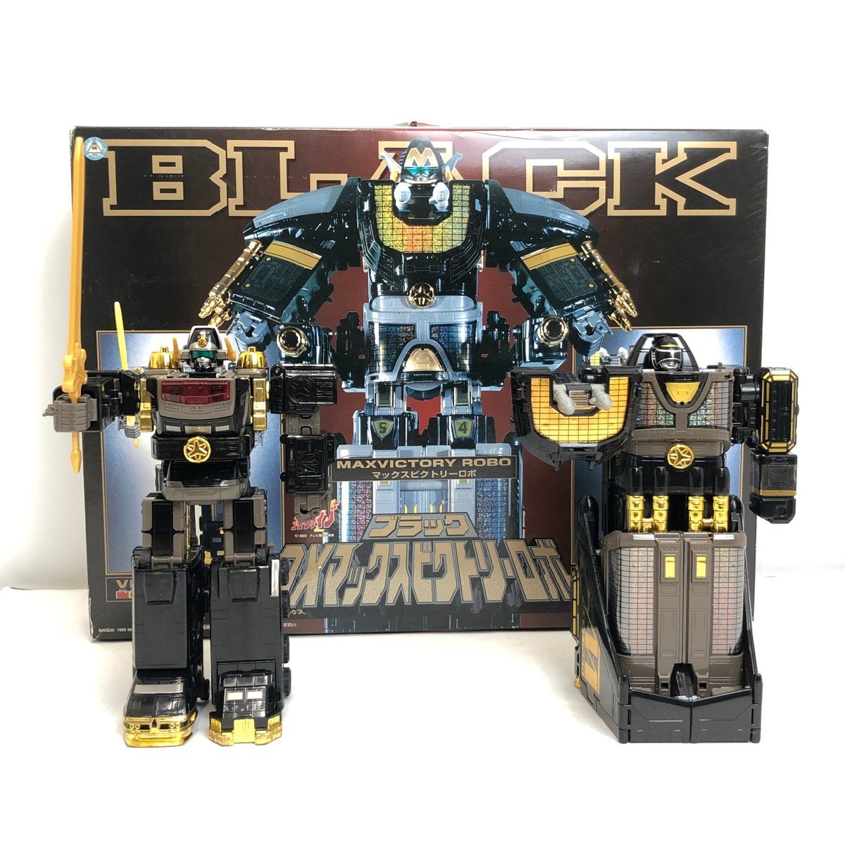 TOM【中古品】 救急戦隊ゴーゴーファイブ ブラック DXマックス