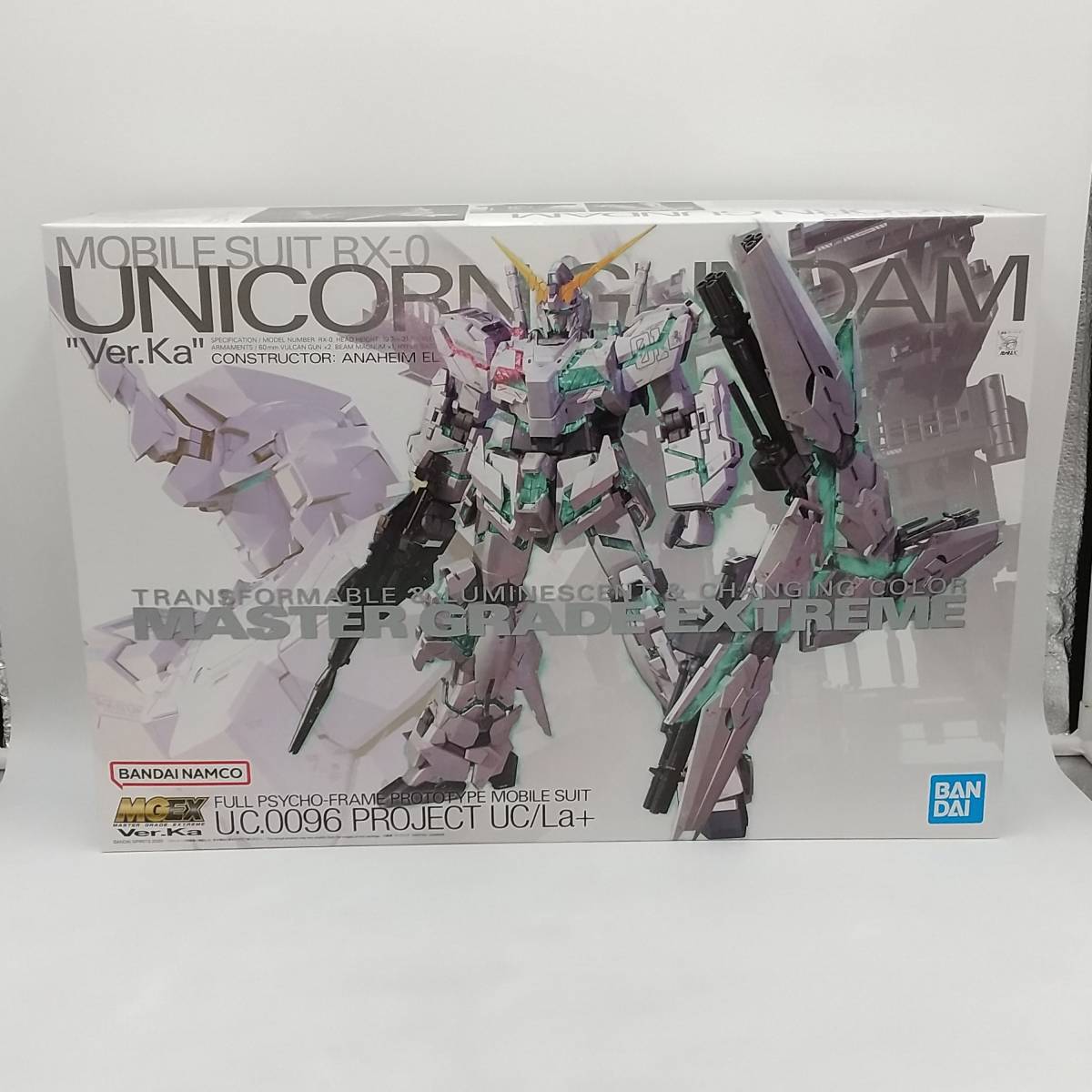 玩S22 プラモデル【未組立】ガンプラ MGEX 1/100 ユニコーン