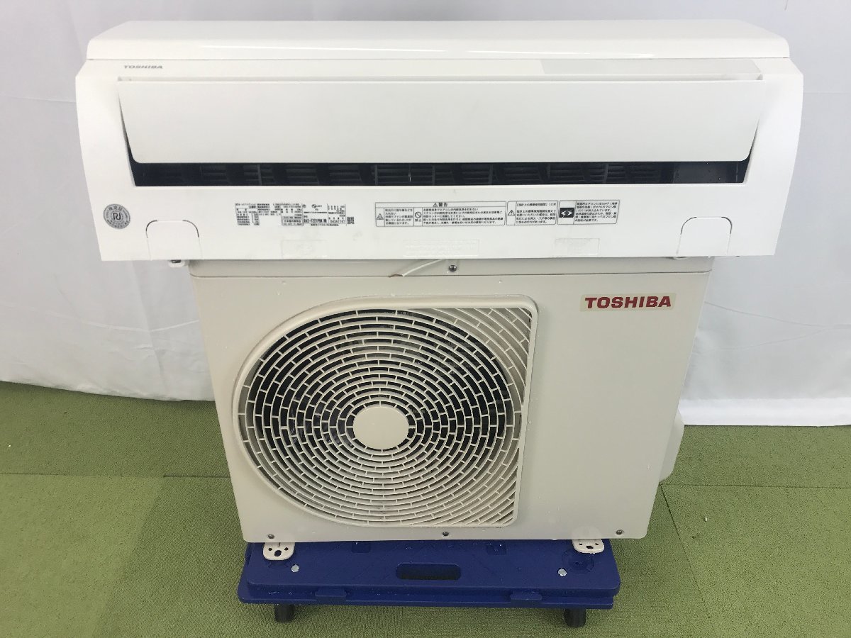 配送設置無料！純正東芝＆シャープ2点セット！完動品美品！良コスパお買い得品！ 東芝 TOSHIBA 大清快 エアコン おもに6畳用 6畳～9畳 2.2kW