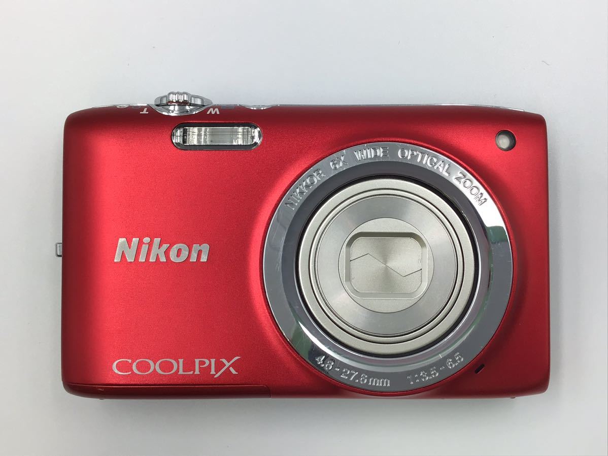 1707 【動作品】 Nikon ニコン COOLPIX S2700 コンパクトデジタルカメラ バッテリー付属