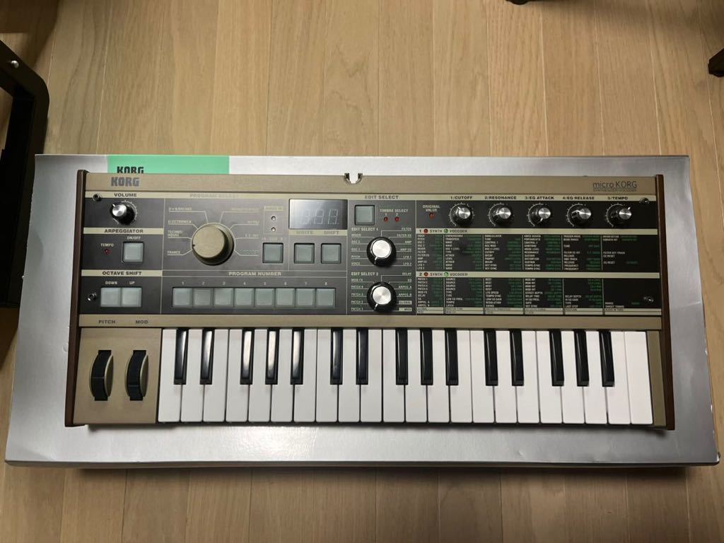 microKORG KORG シンセサイザー コルグ