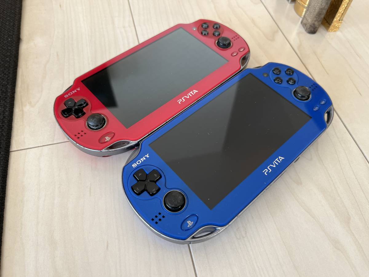 PlayStationVita Wi-Fiモデル 中古 サファイア・ブルー (PCH-1000 ZA04