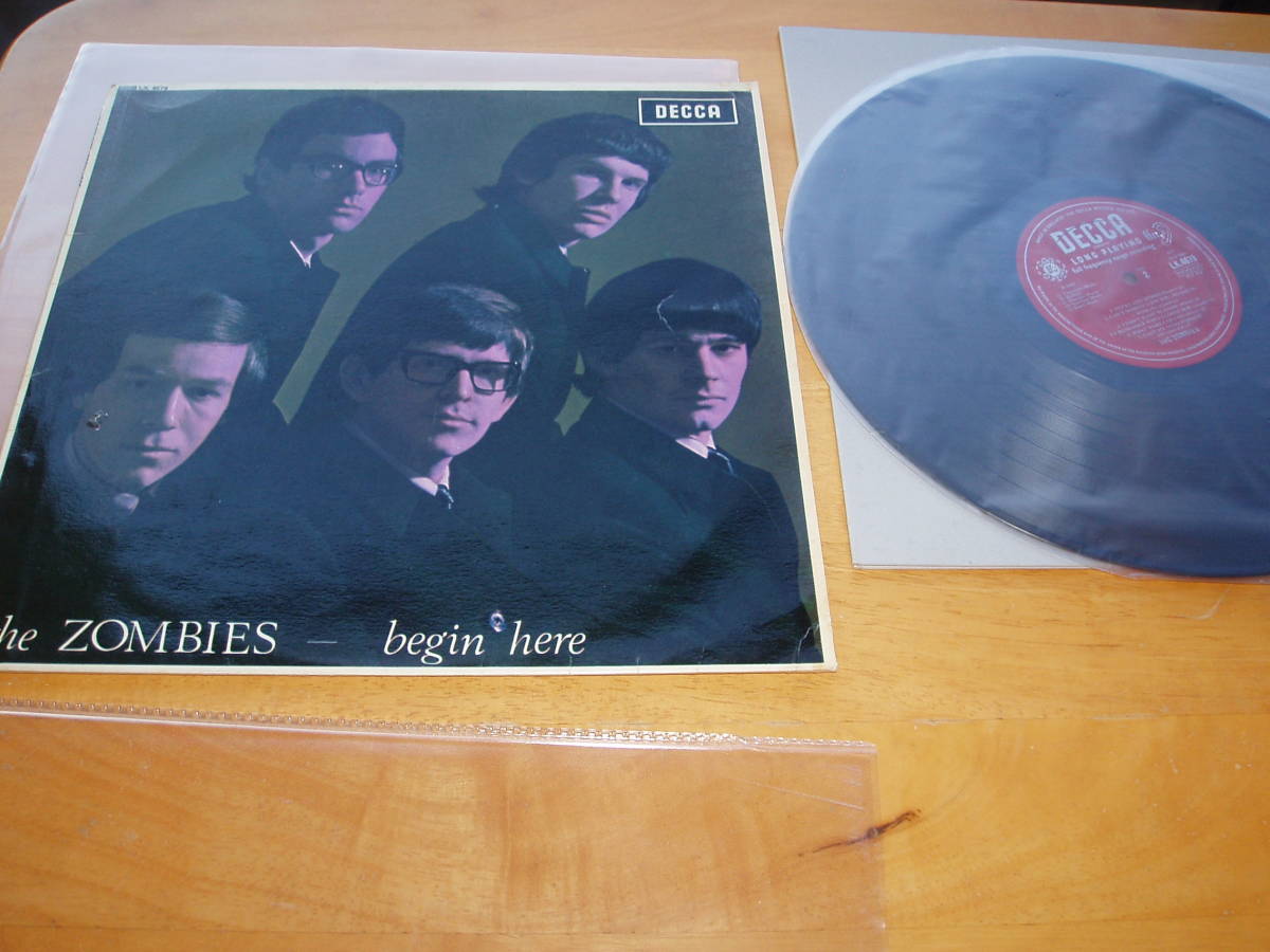 Begin - The CDs .: HERE The Zombies/Begin Here 1st Open Decca初版