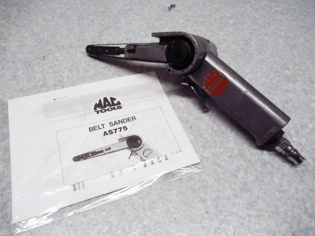 低価，100%新品 MACTOOLS マックツール AS775 エアベルトサンダー 管理5J1125O-V1(エアーサンダー)｜売買されたオークション情報、yahooの商品情報をアーカイブ公開 - オークファン エアーサンダー