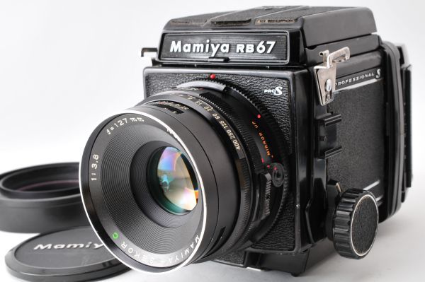 RB67 Mamiya Pro S C - Sekor 127mm 90mm + Professional F3.8 Film