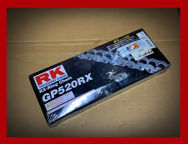 ＲＫ製　TAKASAGO　シールチェーン　GP520RX 110L　新品未使用　未開封