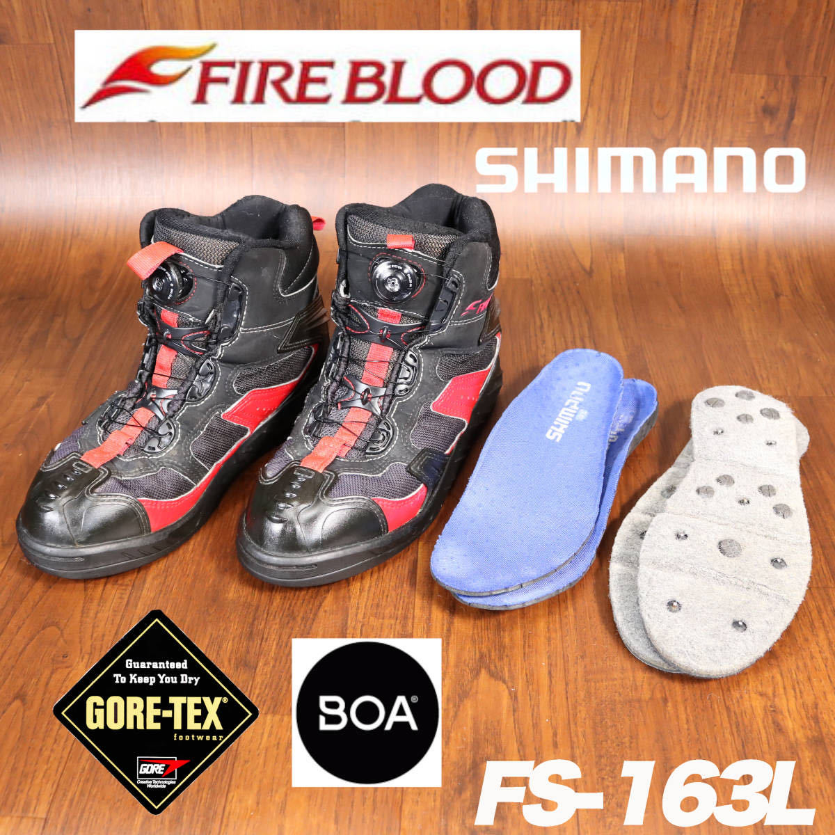 程度良好 シマノ(SHIMANO) ゴアテックス・カットラバーピン 程度良好 シマノ(SHIMANO) ゴアテックス・カットラバーピン