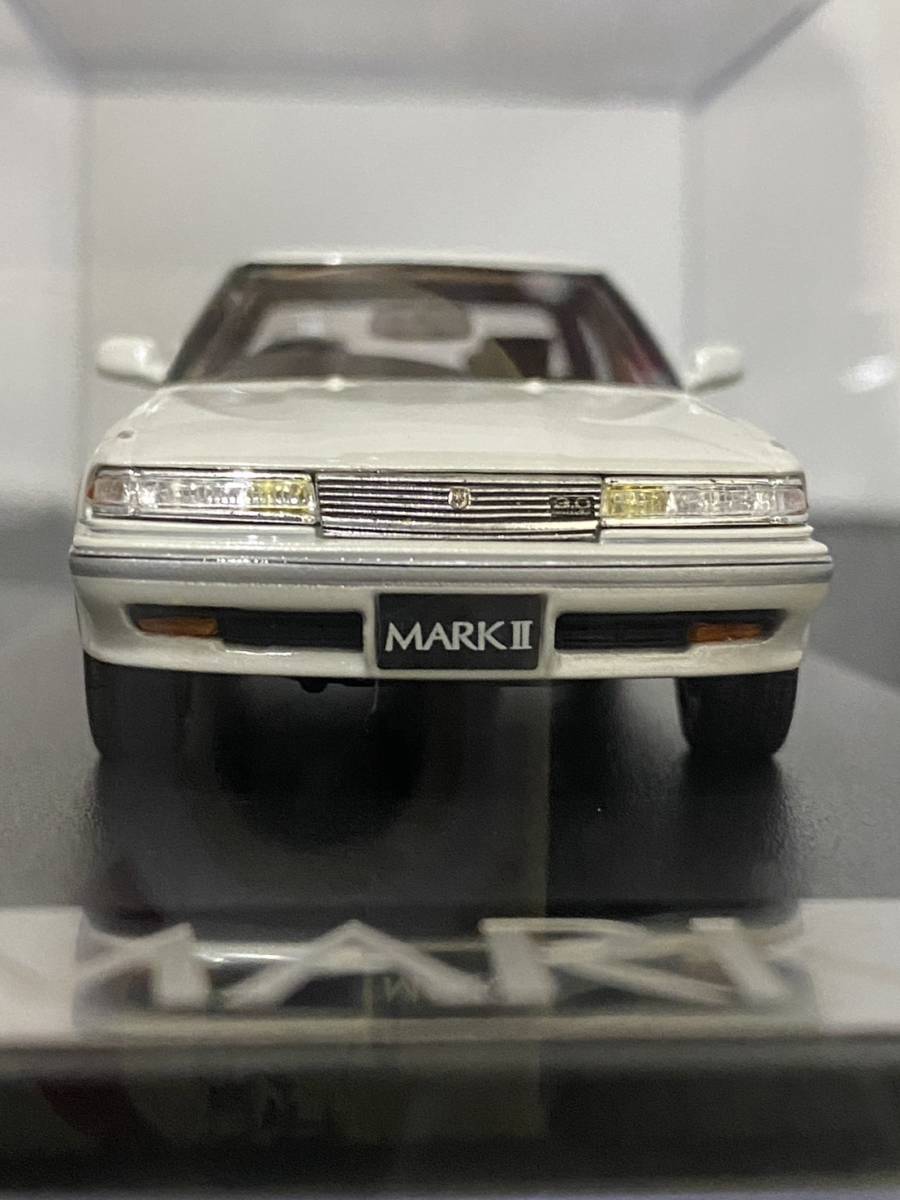 ○○Mark43 1/43 トヨタ マーク2 ハードトップ 3.0グランデG ホワイト