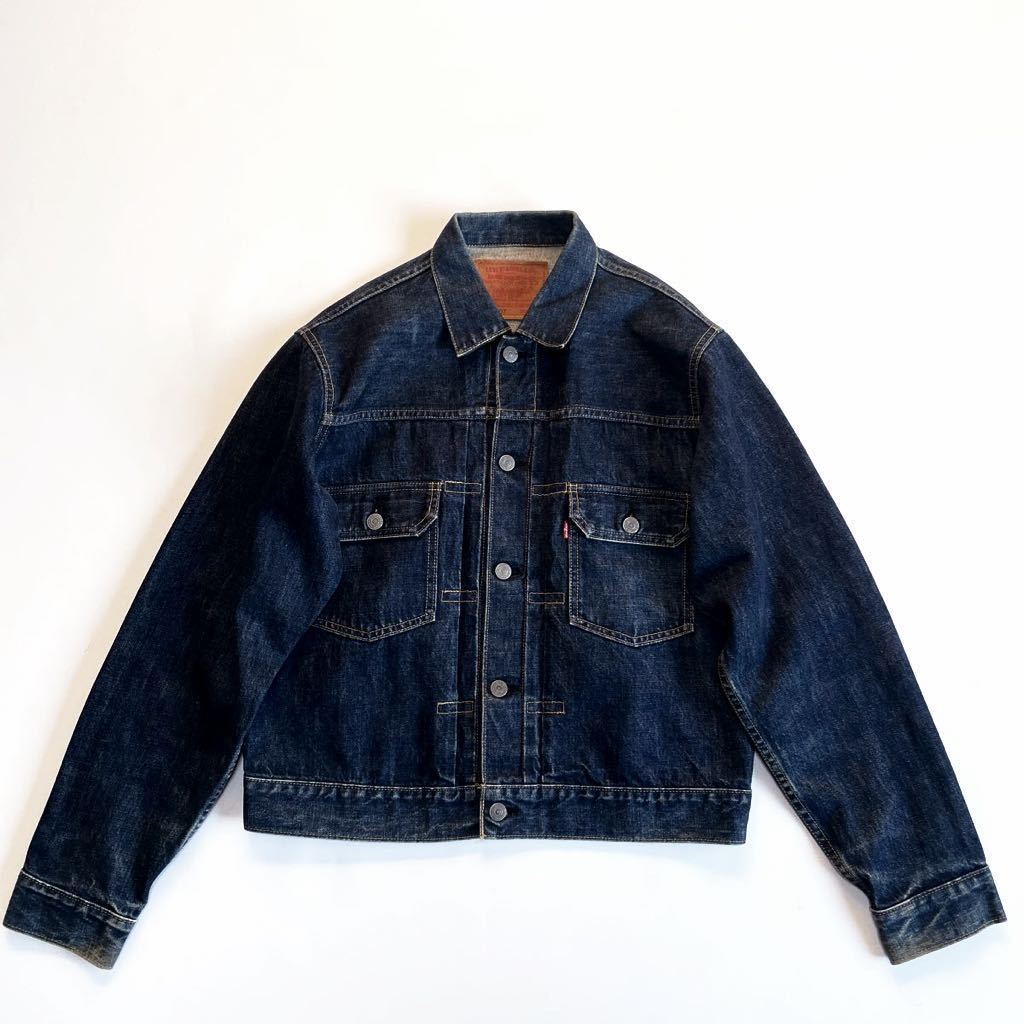 サイズ40☆濃紺 90s 日本製 LEVIS 71507 ビンテージ LVC 復刻 2nd レプリカ リーバイス 71507 507XX セカンド 94年製