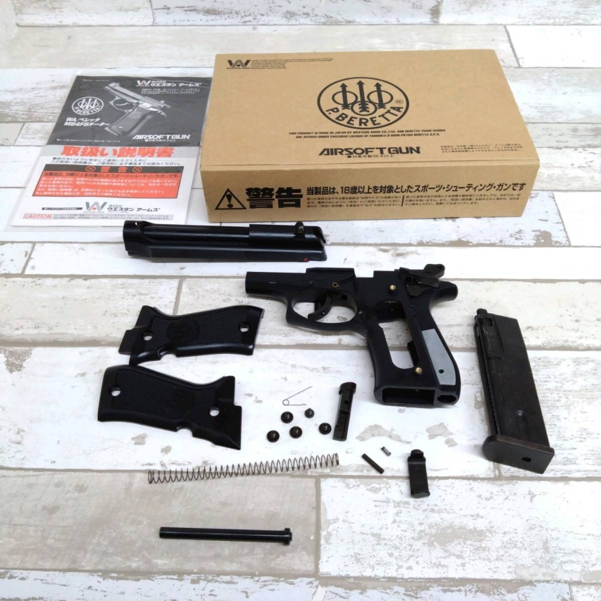 M84FS ベレッタ WA チーター ガスブロー ウエスタンアームズ ガス 