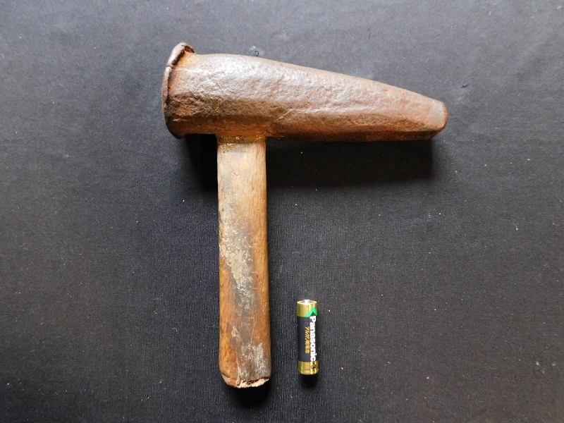 鍛冶屋 金鎚 手鎚 鍛冶職人手造り 2141ｇ 鍛鉄 錬鉄 玉鋼 和鉄 刀鍛冶 刀匠 金工師 野鍛冶 道具 金槌 wordsmith tool hammer ＃7