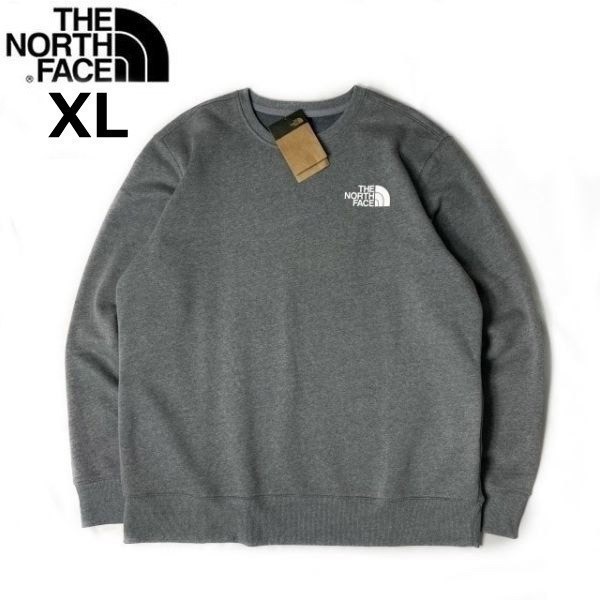  1円 売切 正規 THE NORTH FACE LOGO PULLOVER CREW トレーナー スウェット US限定 ロゴプリント 保温 裏起毛 XL グレー181130-22(トップス)｜売買されたオークション情報、yahooの商品情報をアーカイブ公開 - 男性用