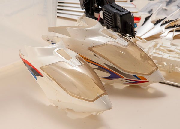 ヒロボー S.R.B HIROBO HIROBO ヒロボー Shuttle SRB-SG 中古品 通電確認済 おまけ多数　KSW94