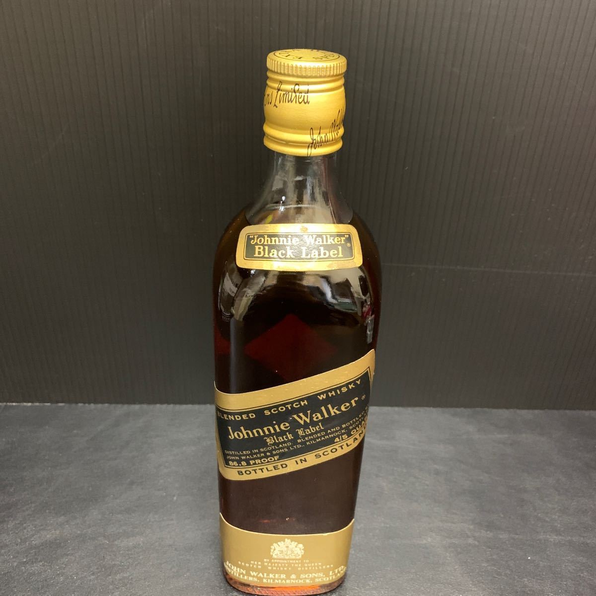 未開栓 古酒 ジョニーウォーカー Walker Johnnie 12年 スコッチ 