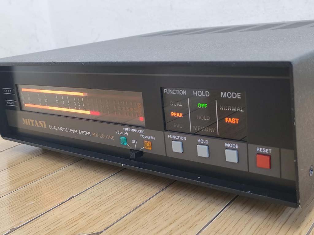 ☆MITANI 業務用オーディオレベルメーターMX-2001BE Yahoo