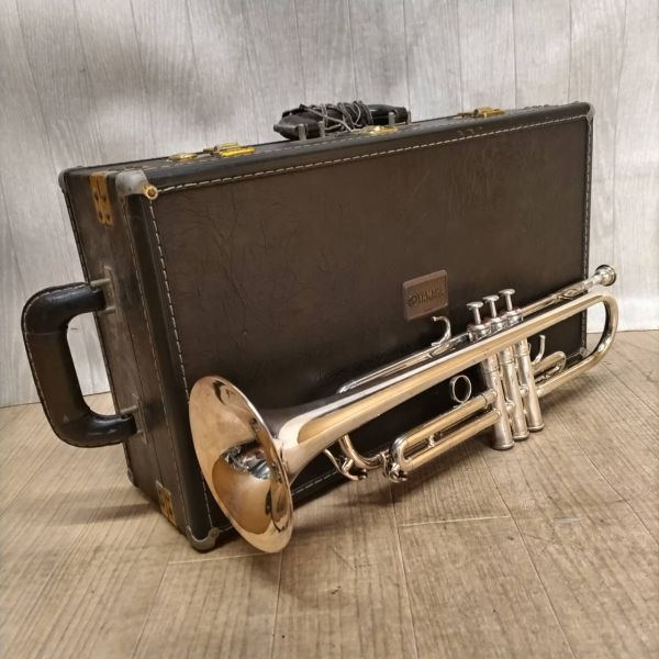 L623-T060272-3 YAMAHA ヤマハ YTR-9320 ML トランペット B♭リバース管 No.010241 日本製 ハードケース付き ⑥