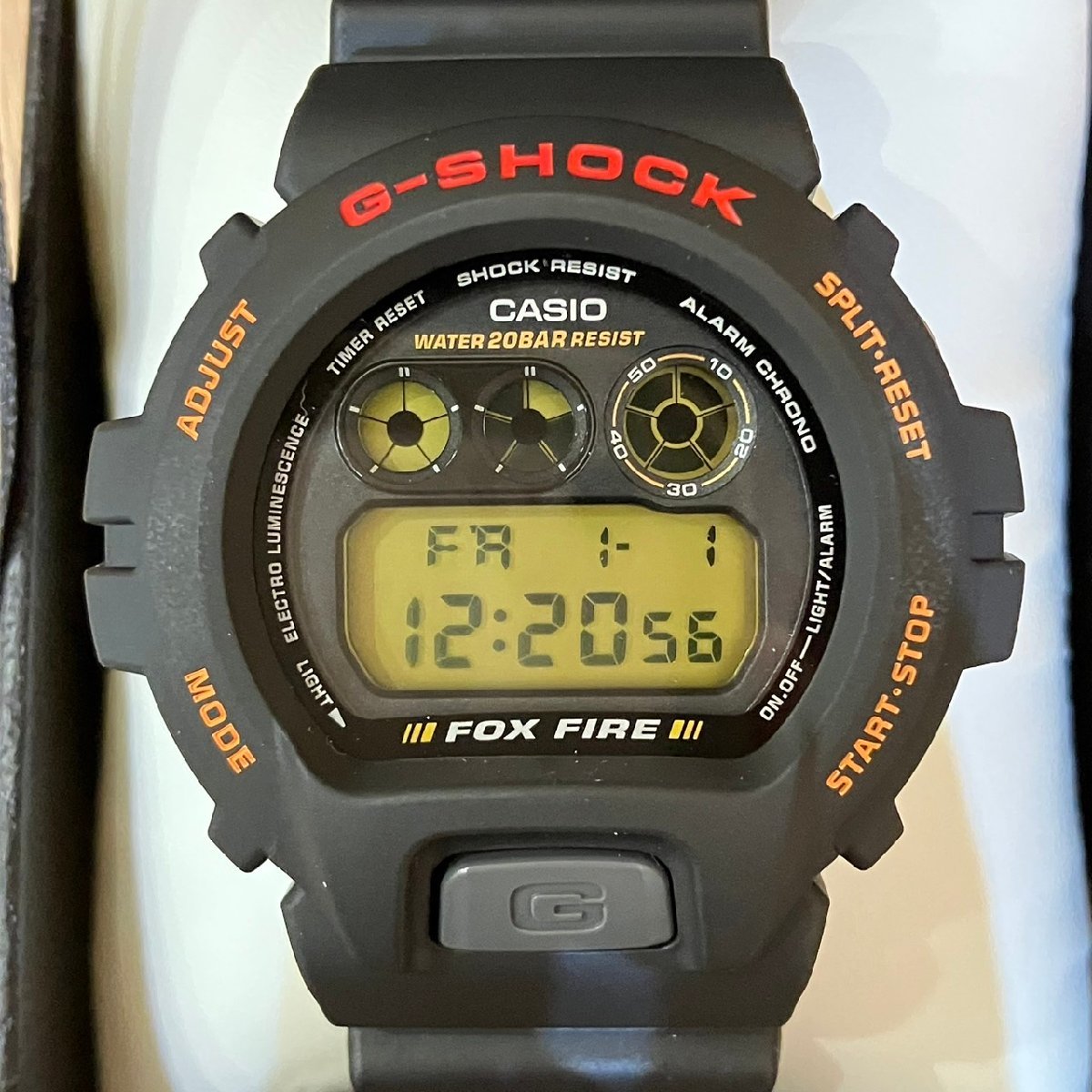 美品 CASIO G-SHOCK DW-6900B-9 3230 オリックス バファローズ モデル 
