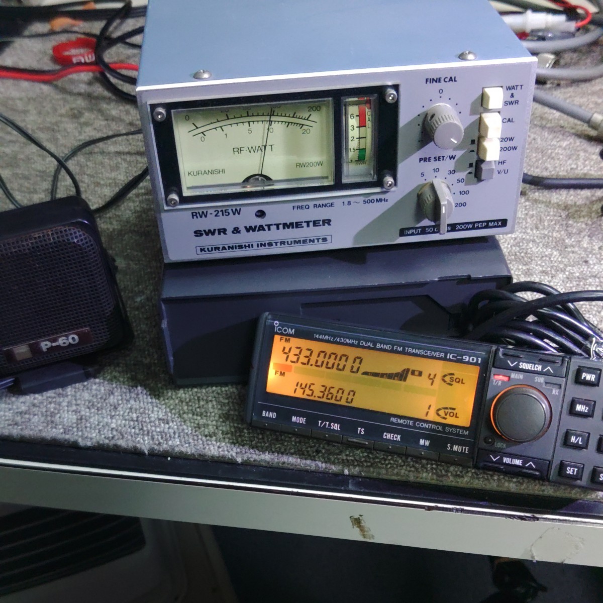 無線機　V/U アイコムic-901 