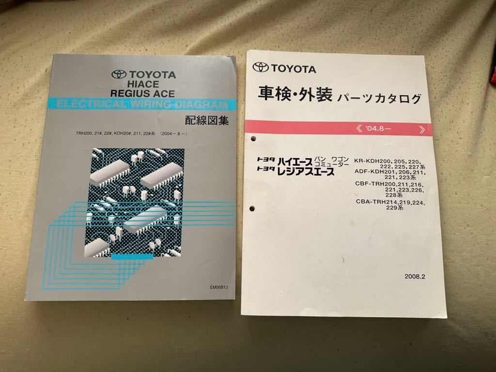 200系ハイエース h*8様 TOYOTA MR2 配線図集 配線図 パーツカタログ 純正