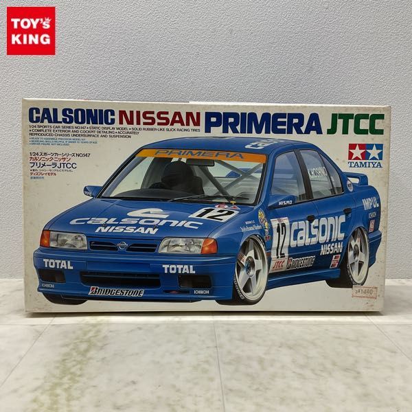 1円〜 タミヤ 1/24 カルソニック ニッサン プリメーラJTCC タミヤ 1⁄24