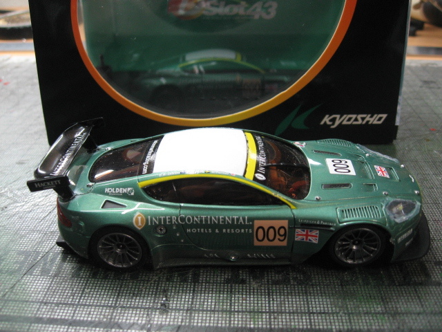 京商　Ｄslot43 ASTON MARTIN DBR9 No.009 LM 2007 D1431050101　改