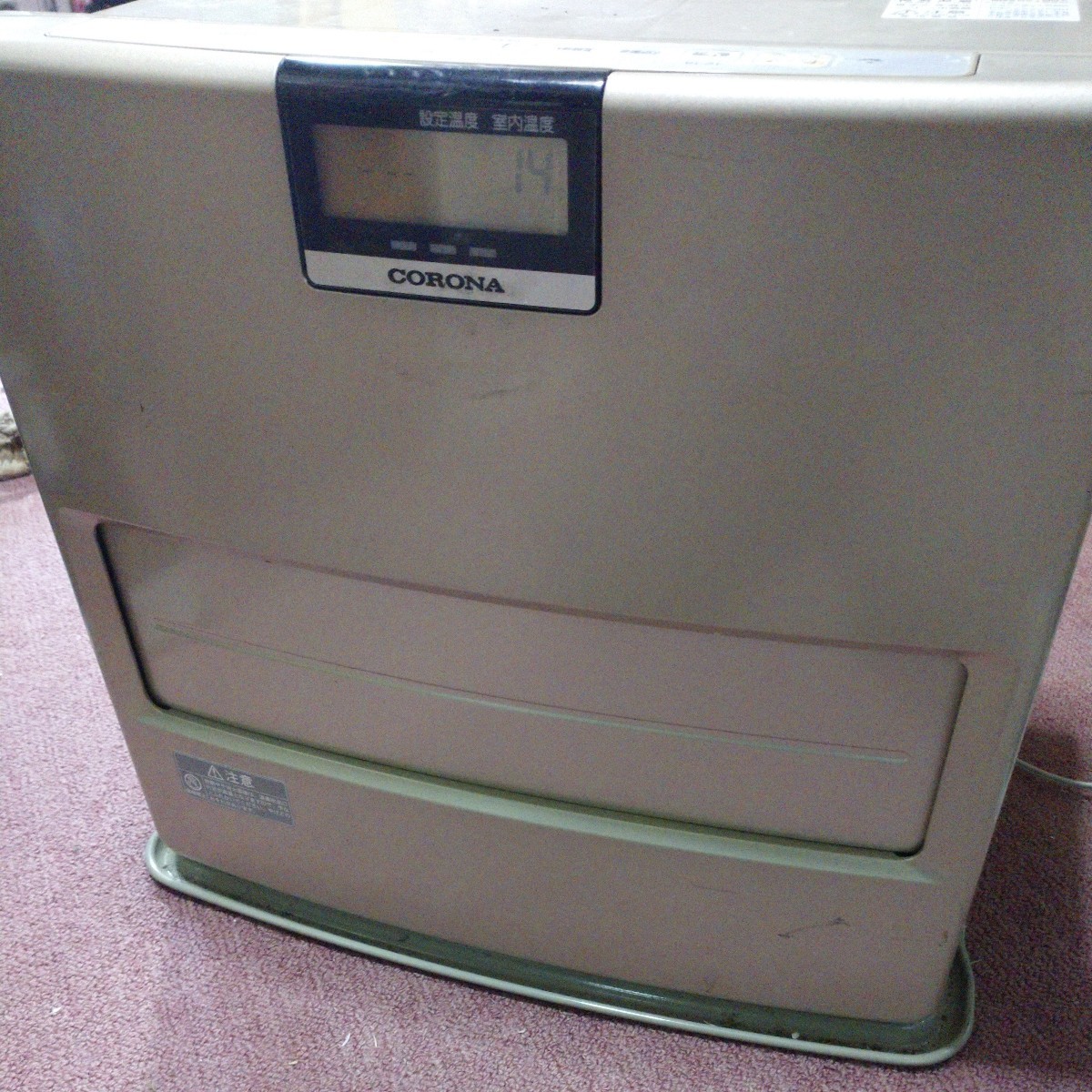 コロナ CORONA 石油ファンヒーター ☆3コロナ シャッター式 石油ファン