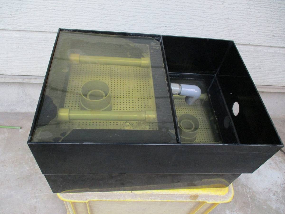 1500水槽用上部ろ過ボックスW1460×d200×h200