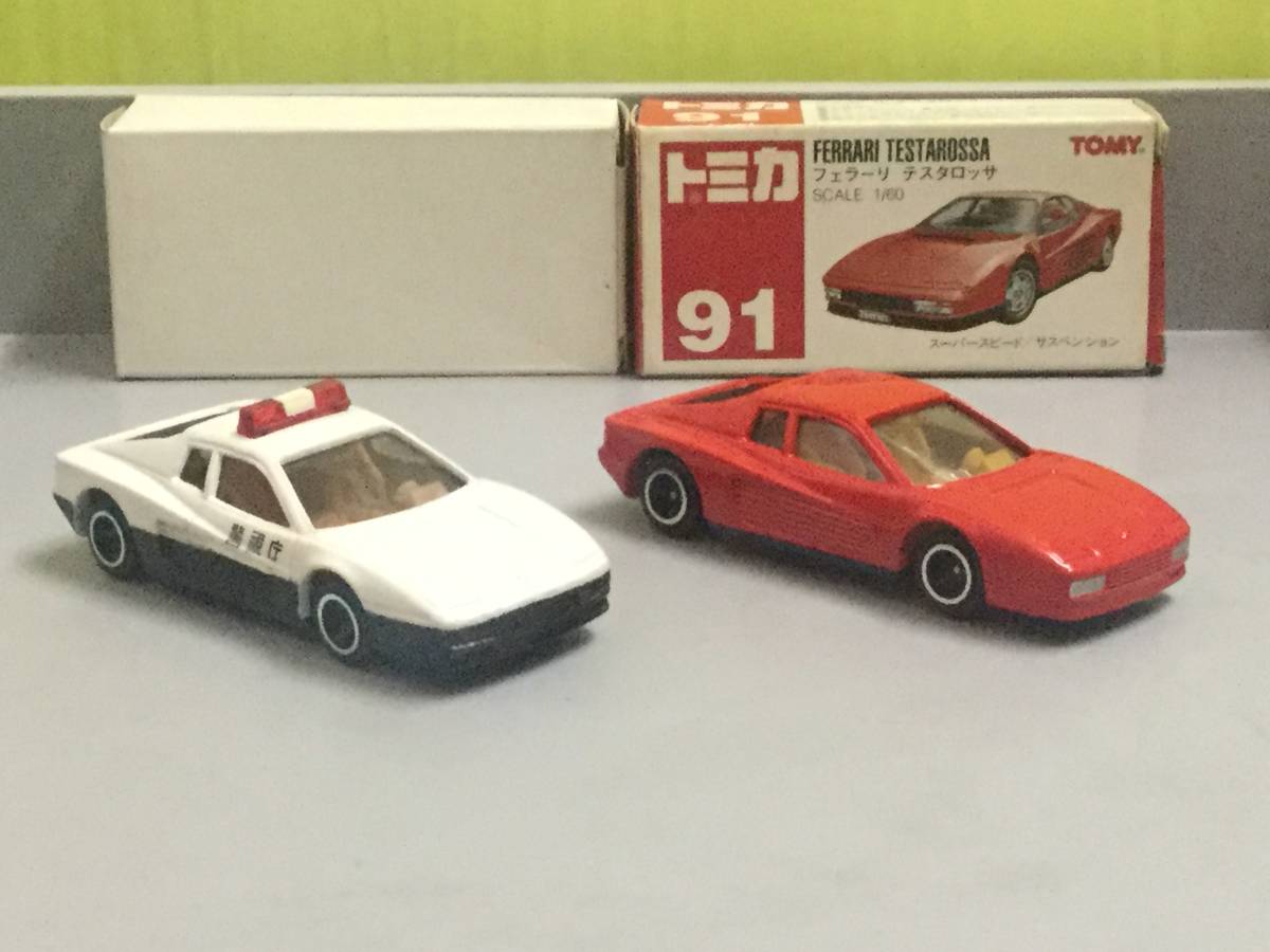 トミカ ドキドキWプレゼント フェラーリテスタロッサ /赤箱 フェラーリ