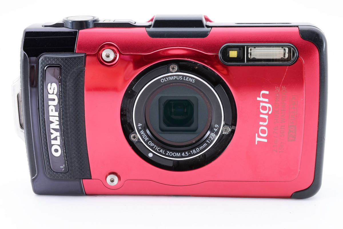 OLYMPUS オリンパス STYLUS スタイラス Tough TG-2 レッド 動作良好 