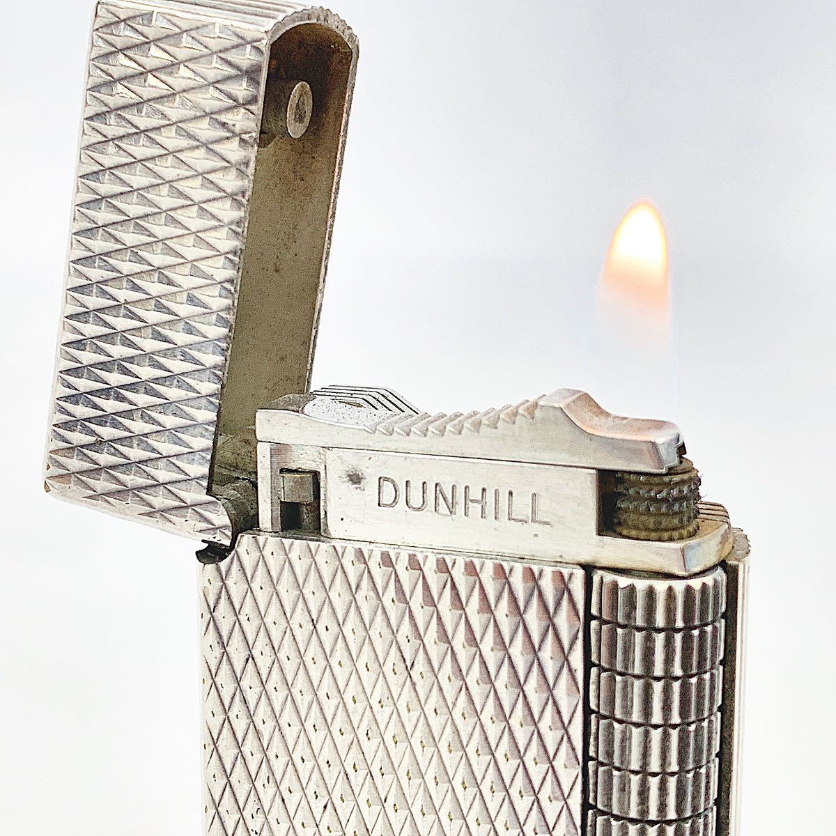 ダンヒル ガスライター ローラー Dunhill dunhill 着火OK ローラー式 