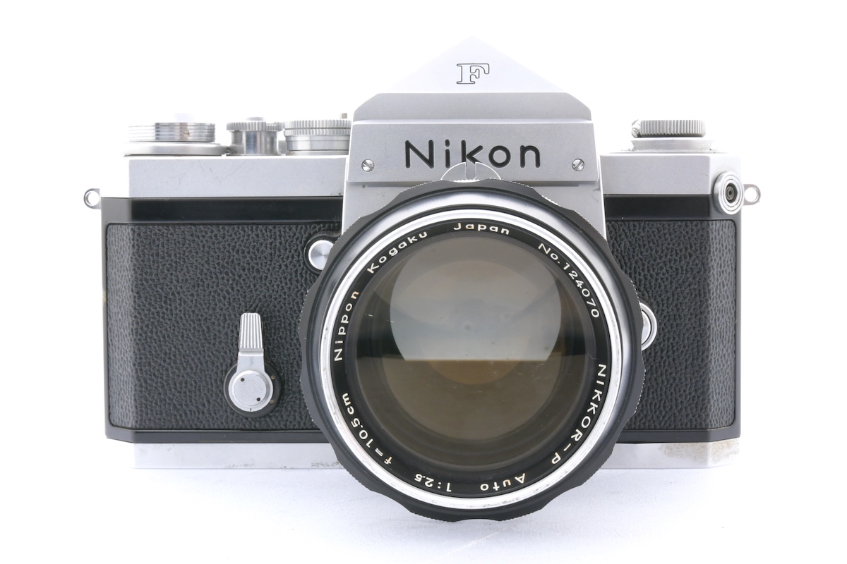 人気定番，限定セール】 Nikon F アイレベル 642万台 ＋ 非AI 10.5cm