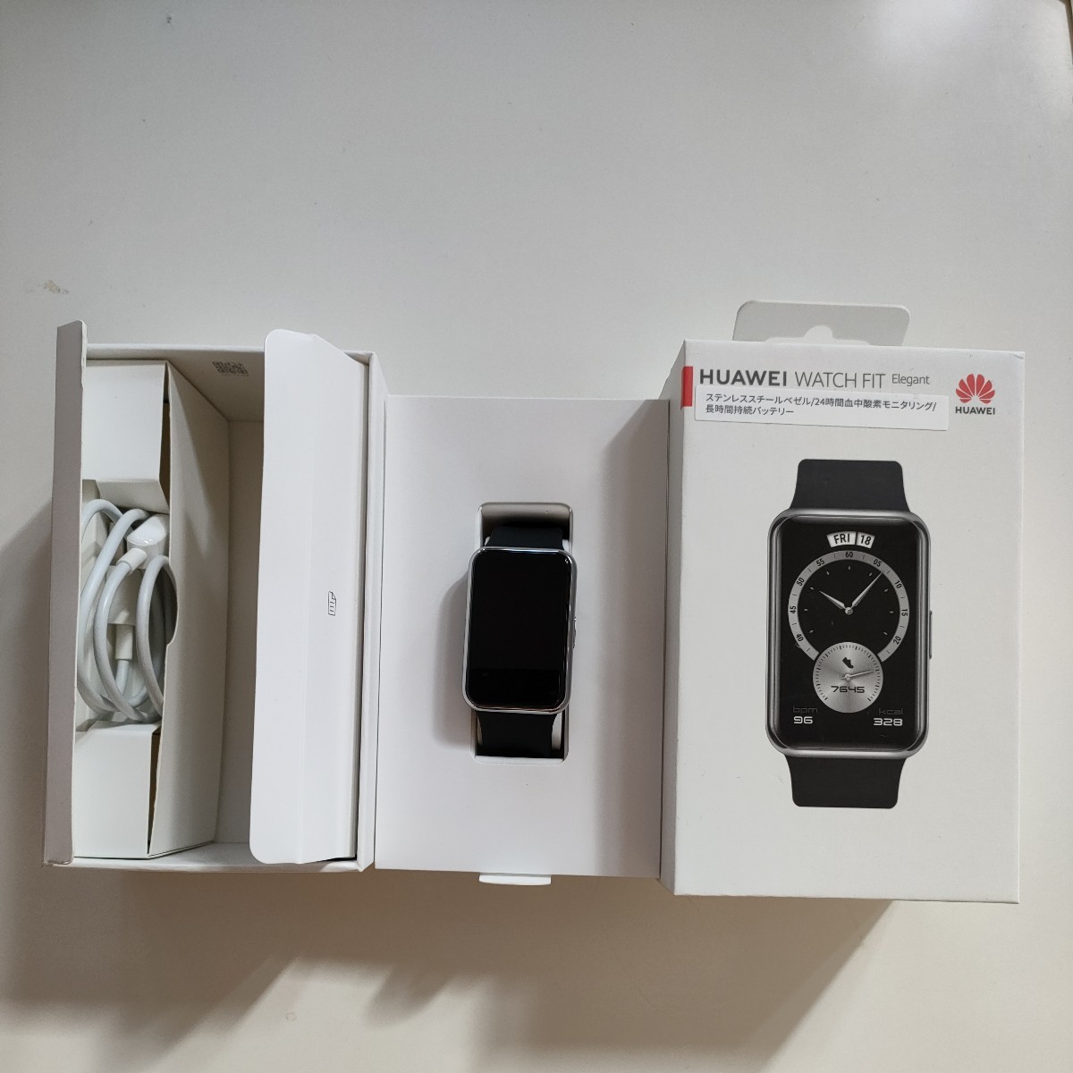 スマートウォッチ　Huawei Watch FIT Elegant　GPS ランニング 健康モニタリング 睡眠モニタリング