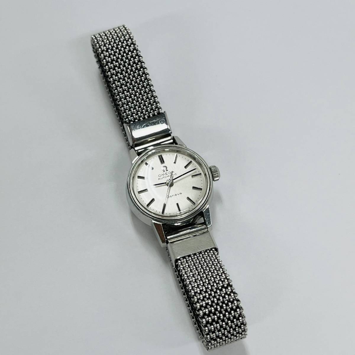 H162/ OMEGA 自動巻き Geneve 腕時計 オメガ レディース