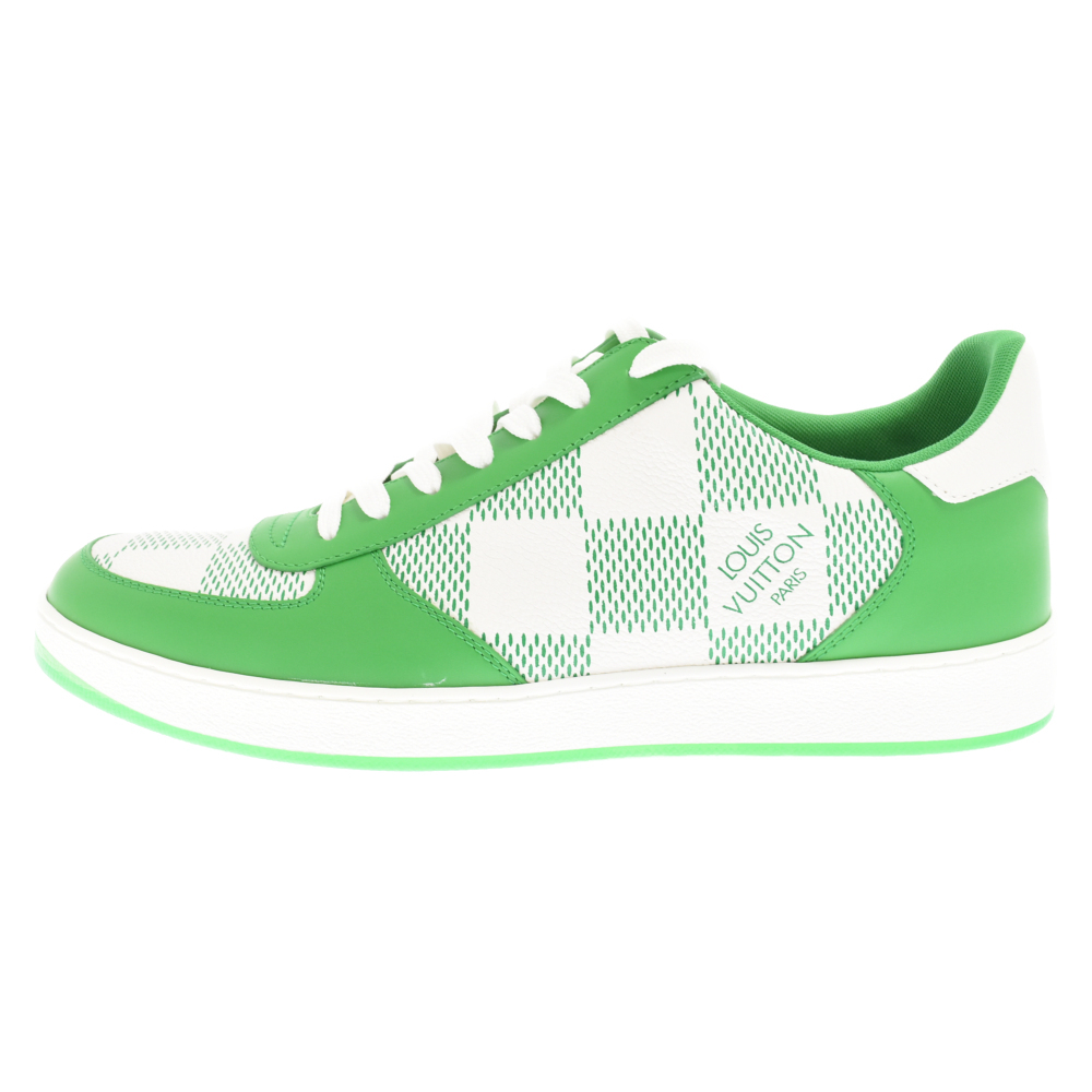 LOUIS VUITTON ルイヴィトン リヴォリラインダミエレザーローカットスニーカー MS0232 グリーン
