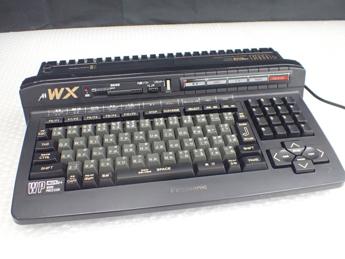 パナソニック Panasonic MSX2+ FS-A1WX 箱・取説あり激レア MSX2+