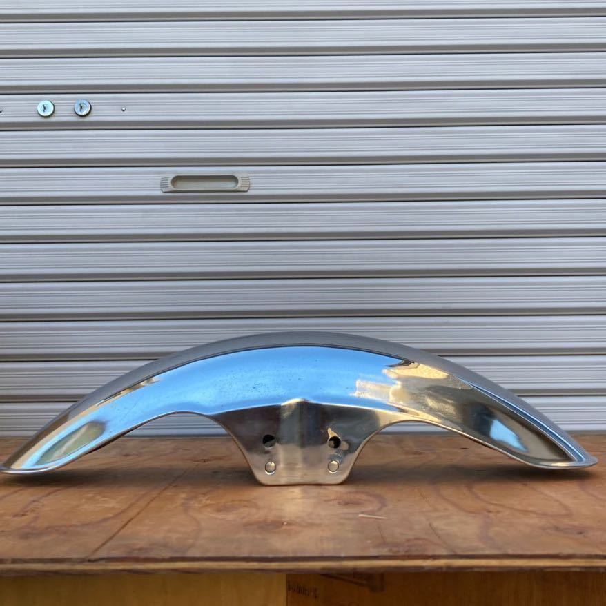 Z1000LED メッキ フロントフェンダー18インチ Z1Z2KZ900KZ1000AZ750RSZ750FOURA4A5D1SSZ1000MK2Z750FX