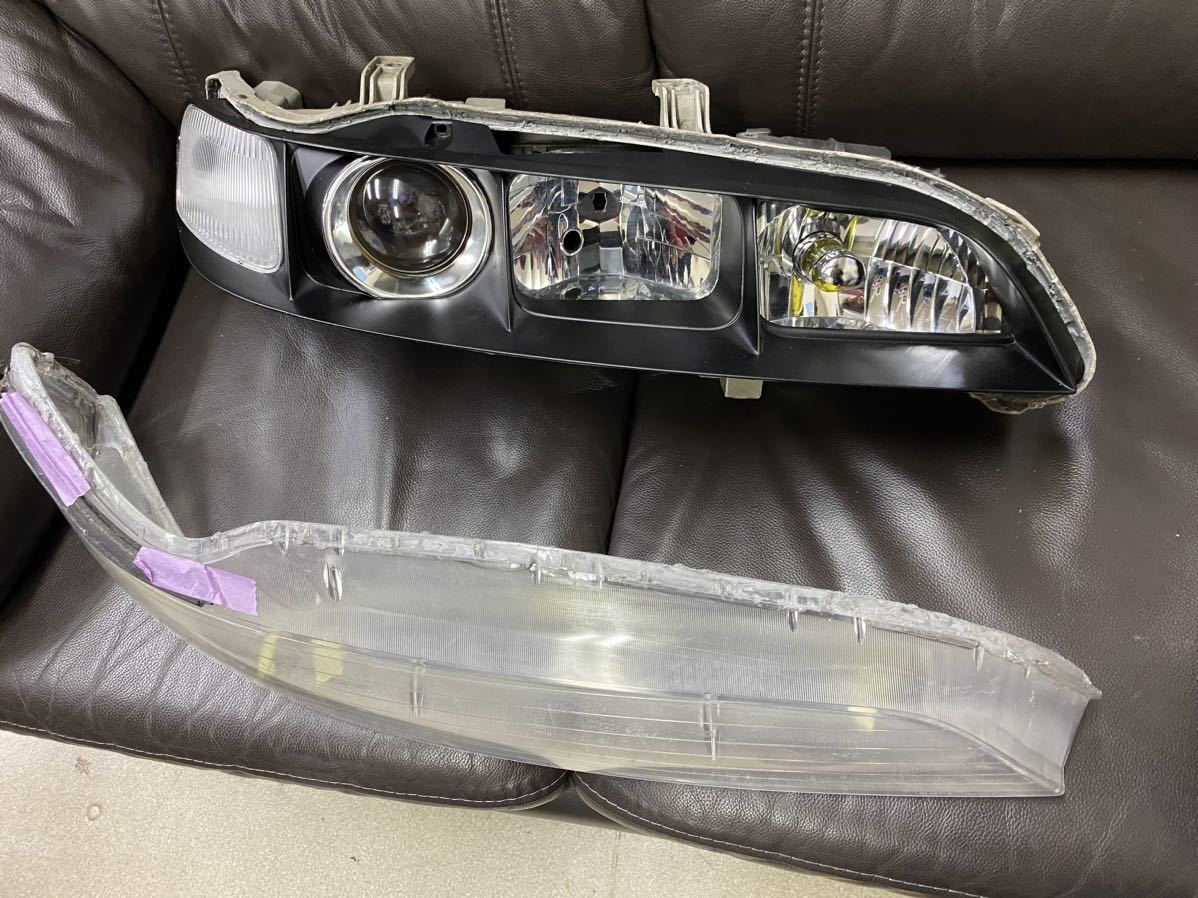 DC2 インテグラ 純正 左右ヘッドライト 殻割りあり タイプR仕様 DC2