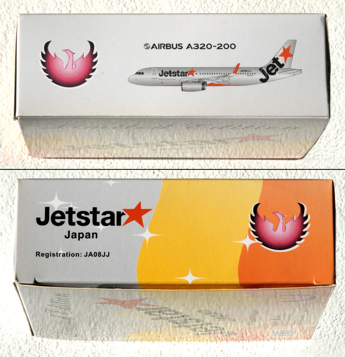 JA08JJ Japan Phoenix A320 Jetstar 1:400 1⁄400 ジェットスター