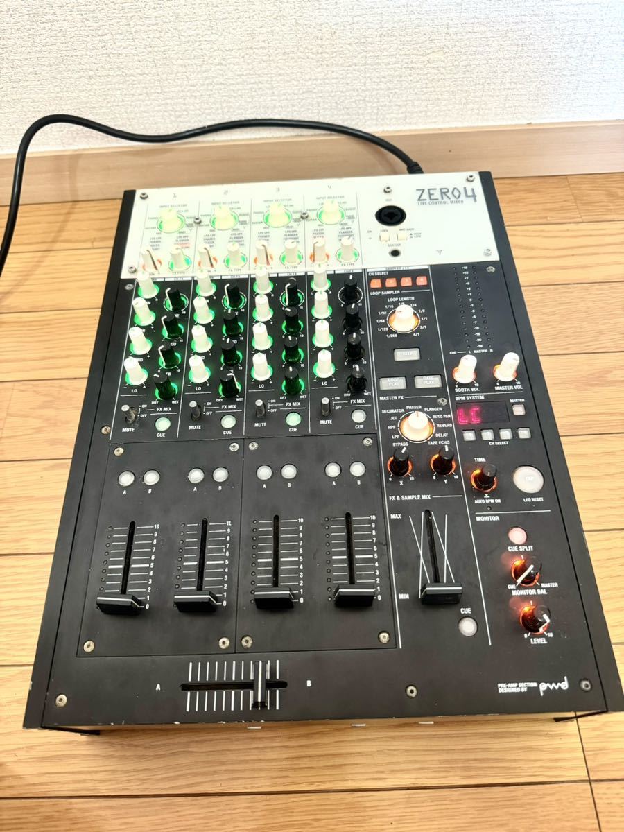 KORG ZERO4 コルグ DJミキサー 通電確認済み ZERO4 KORG DJミキサー