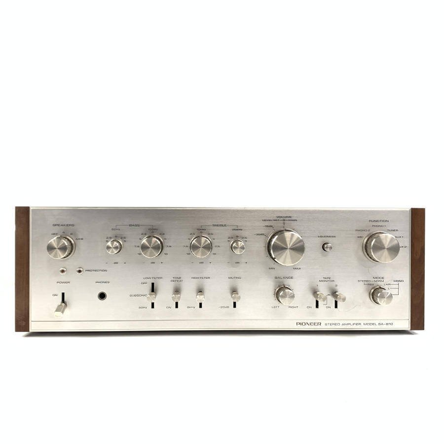 パイオニア　SA-810 ステレオ　プリ・メインアンプ PIONEER SA-810 パイオニア プリメインアンプ 実効出力40W+40W(8時