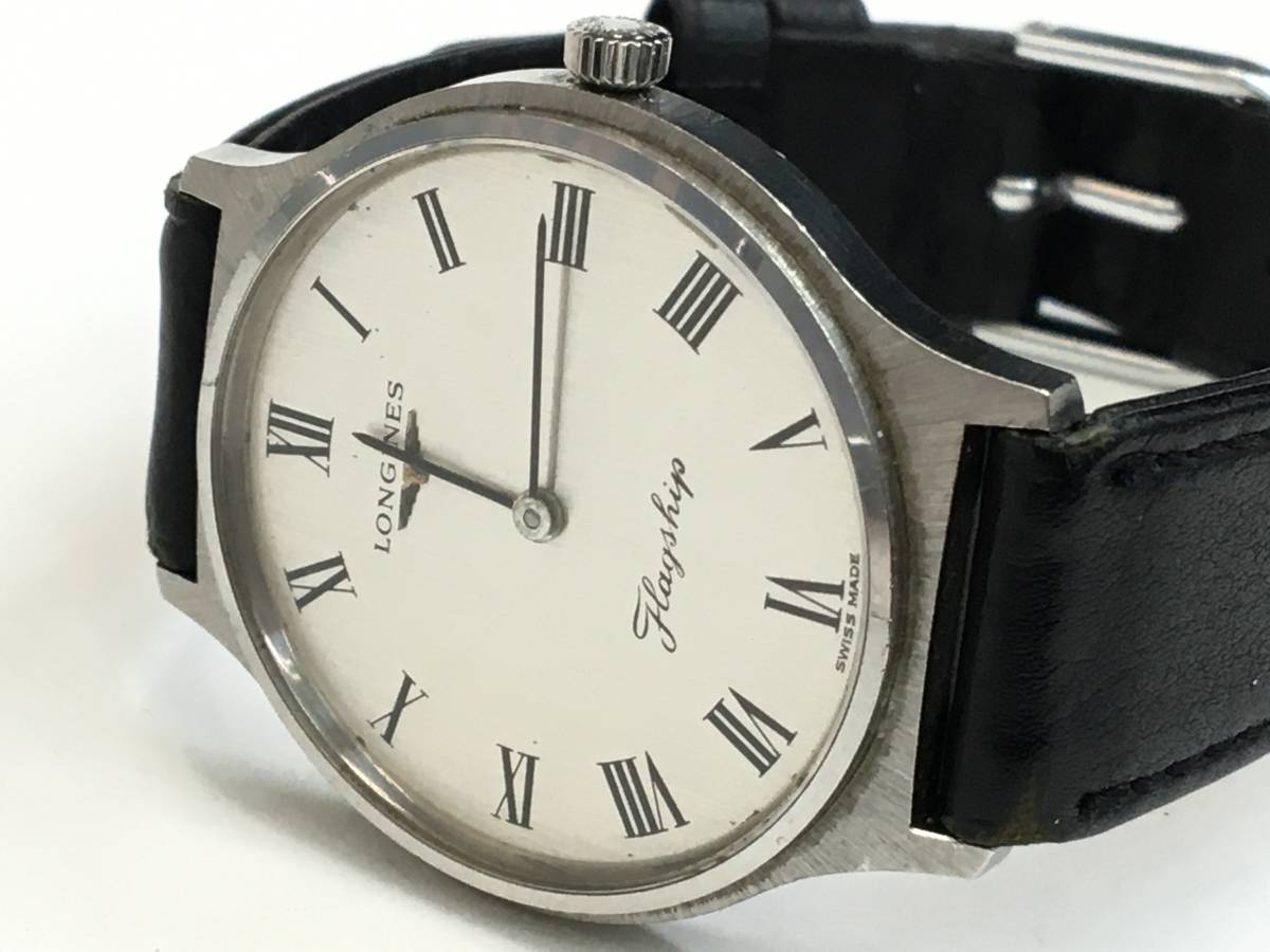得価，最新作 43142 LONGINES ロンジン Flagship フラッグシップ 手巻きラウンド ローマン(ロンジン)｜売買されたオークション情報、yahooの商品情報をアーカイブ公開 - オークファン その他