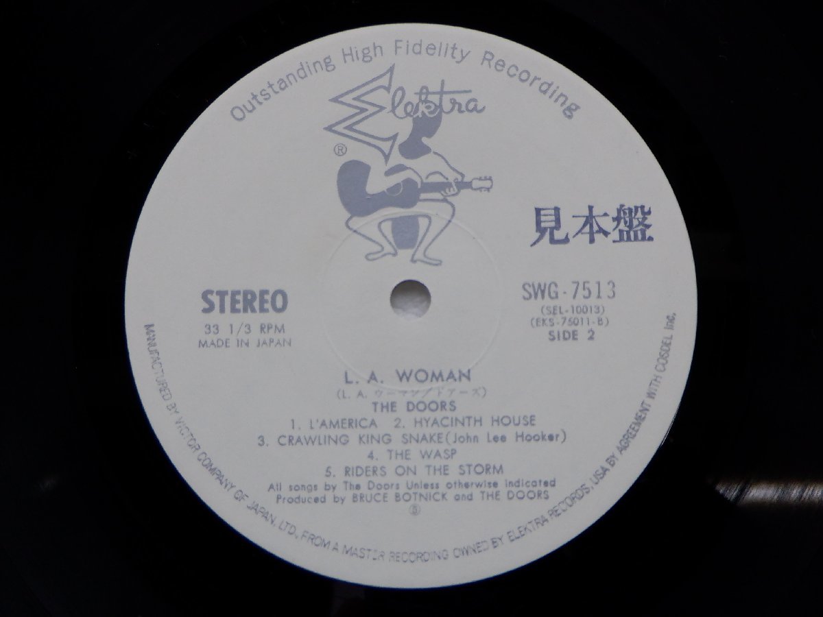 見本盤】Doors(ドアーズ)「L.A. Woman」LP（12インチ）/Elektra(SWG